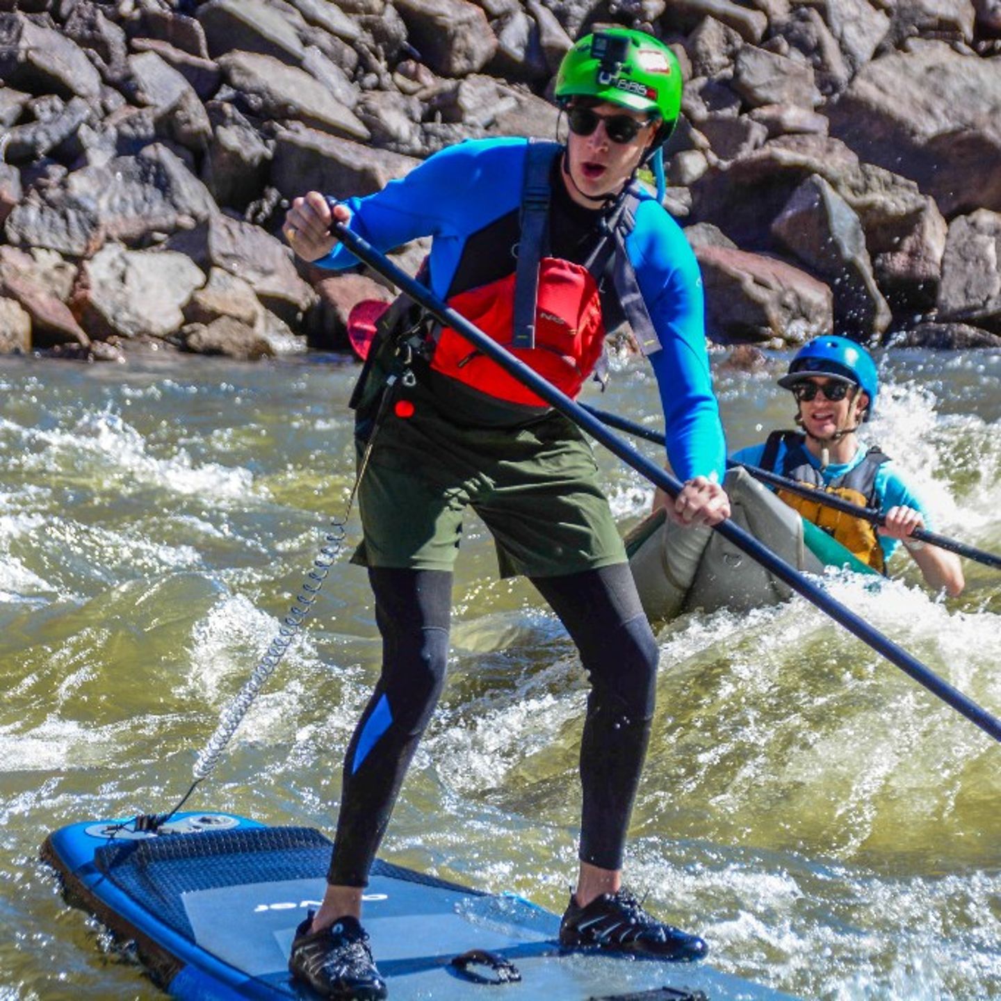 Person on paddleboard