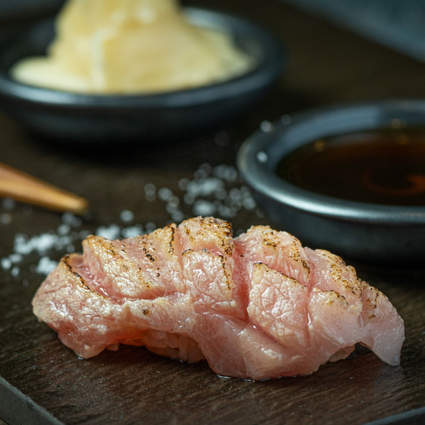 Lightly seared sushi