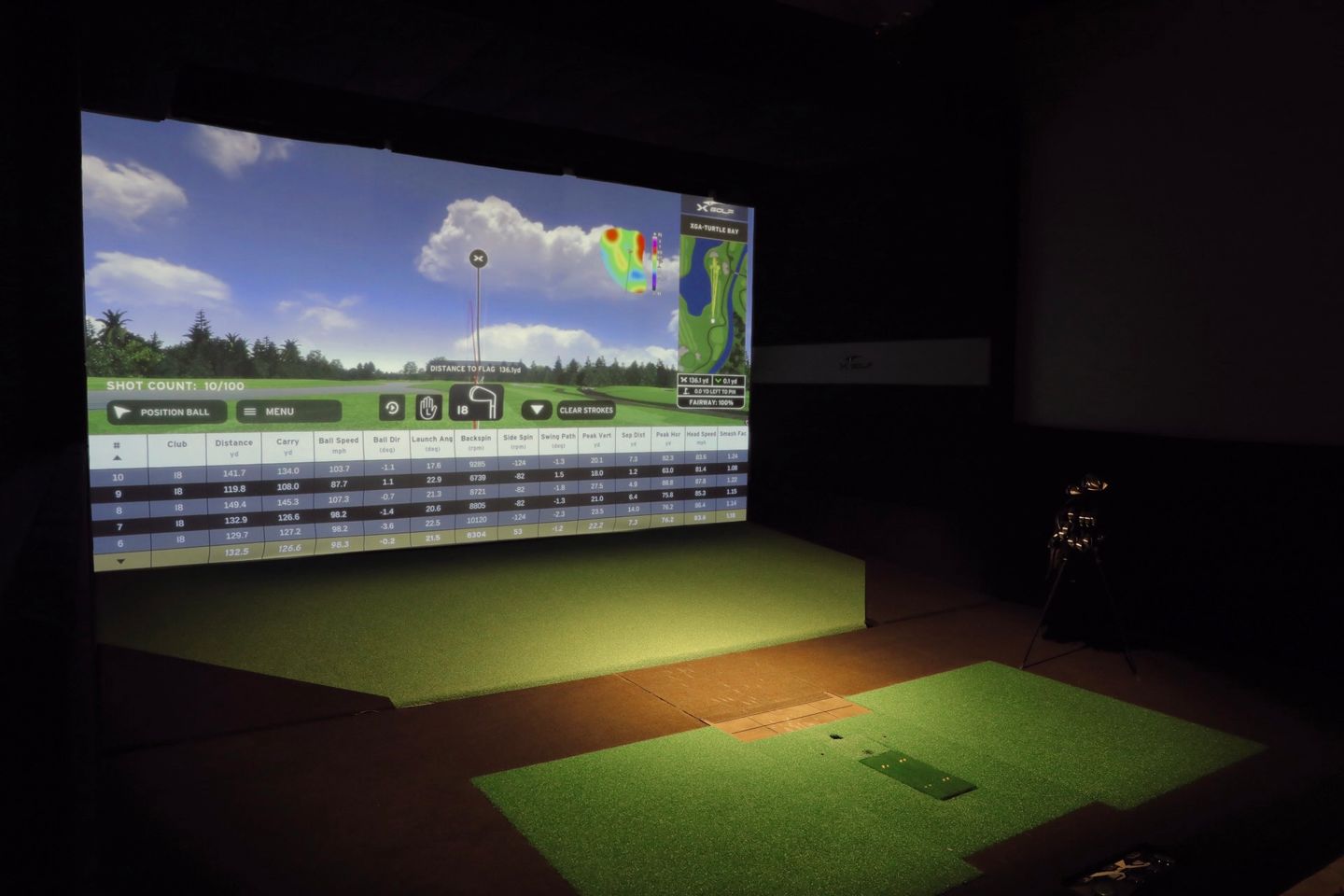 Indoor Golf Swing Simulator