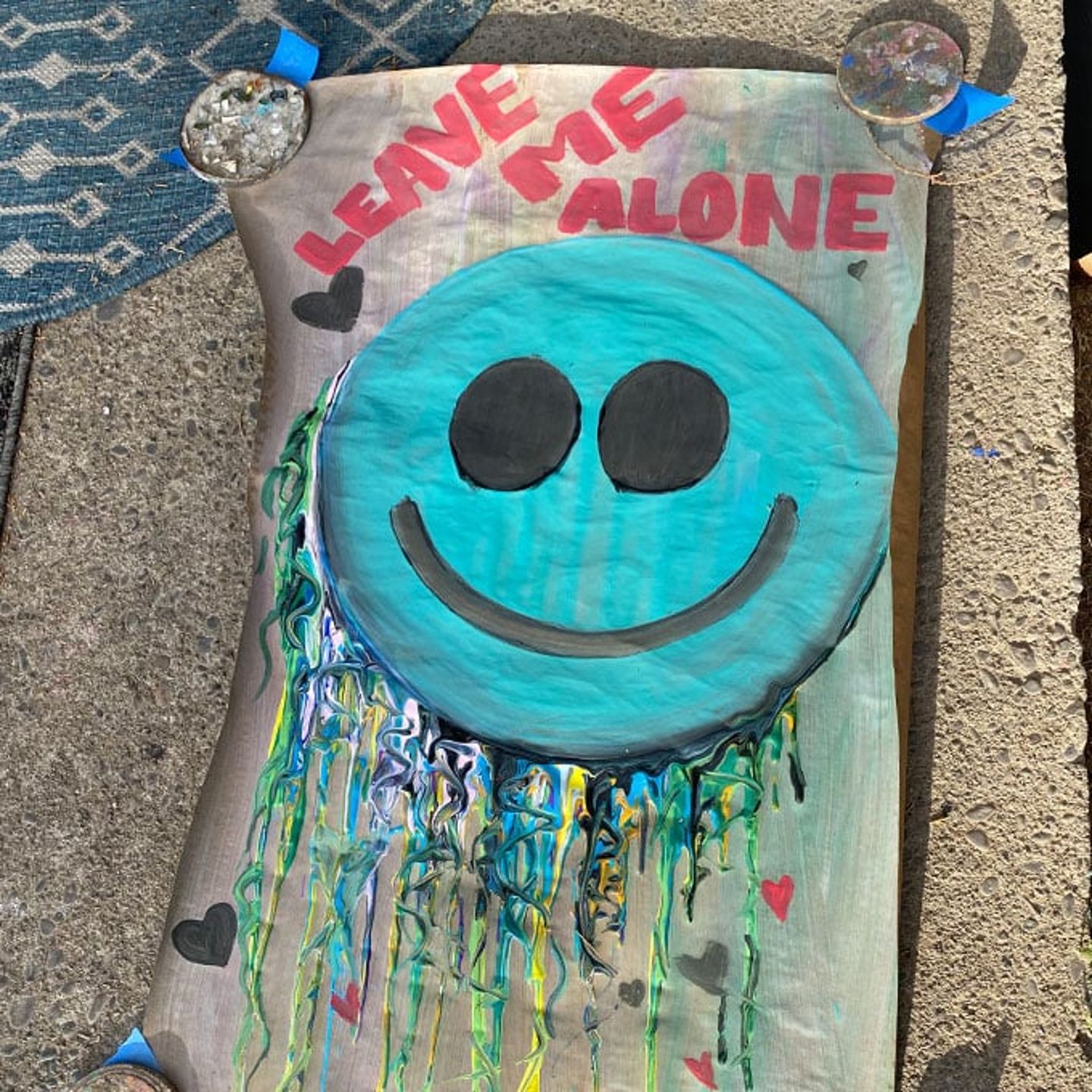 Group Splatter Paint Session