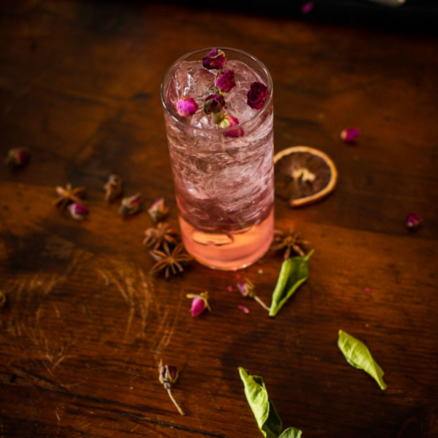 Cocktail in glass