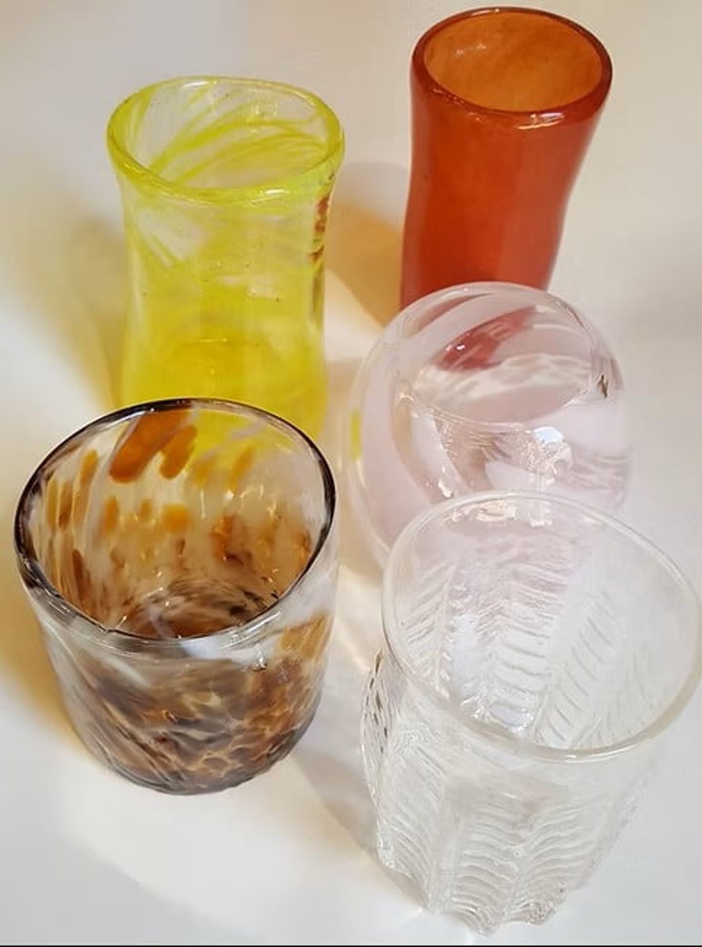 Glass cups