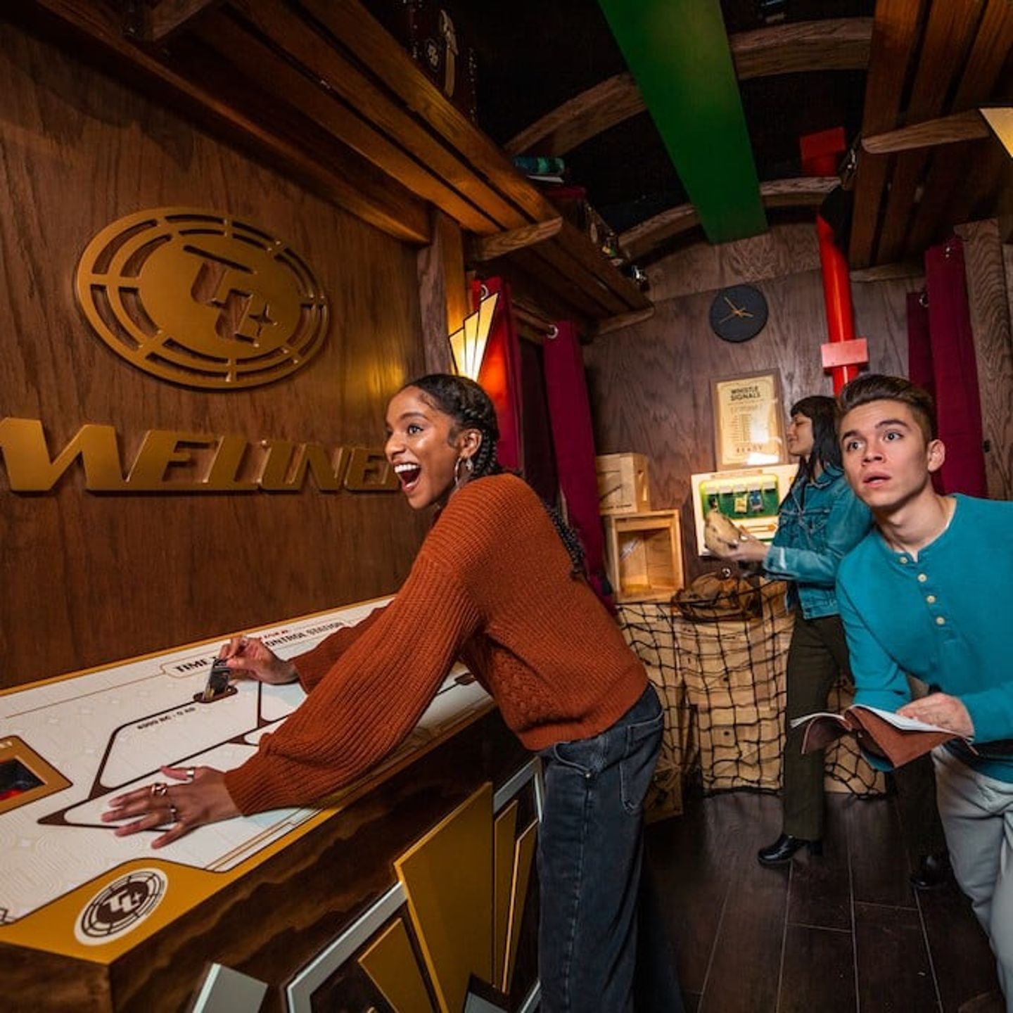 Two People in Escape Room