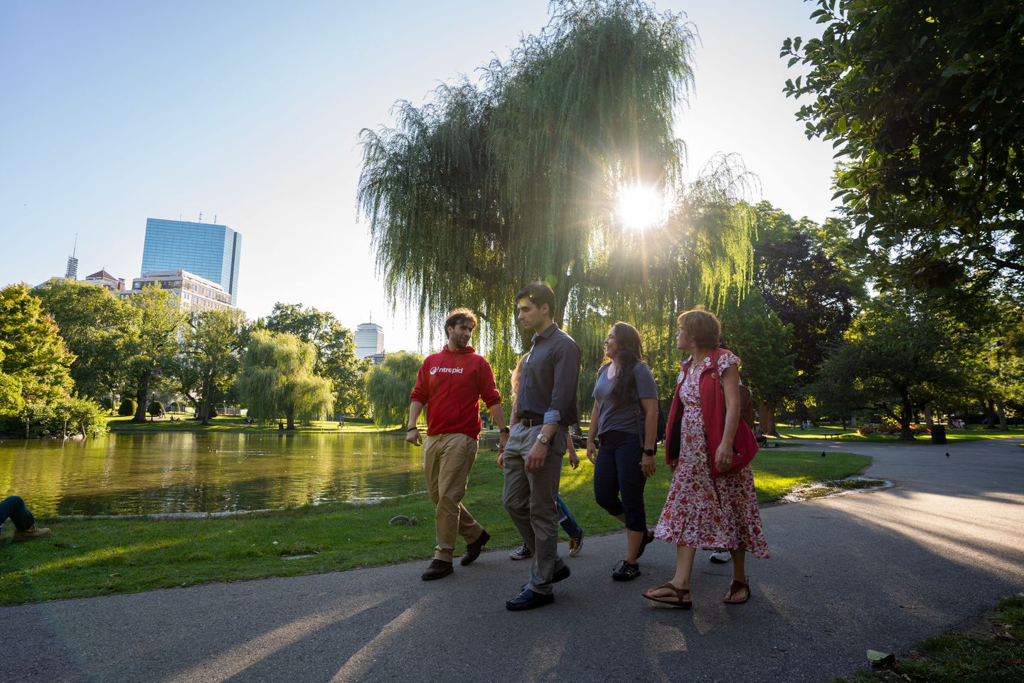Group walking