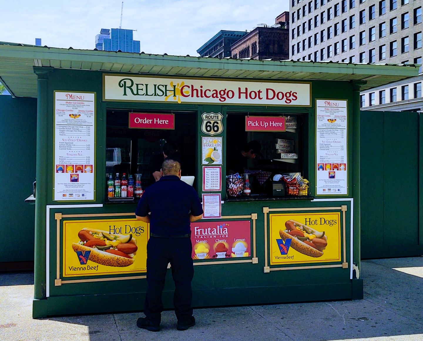 Relish Chicago Hot Dogs
