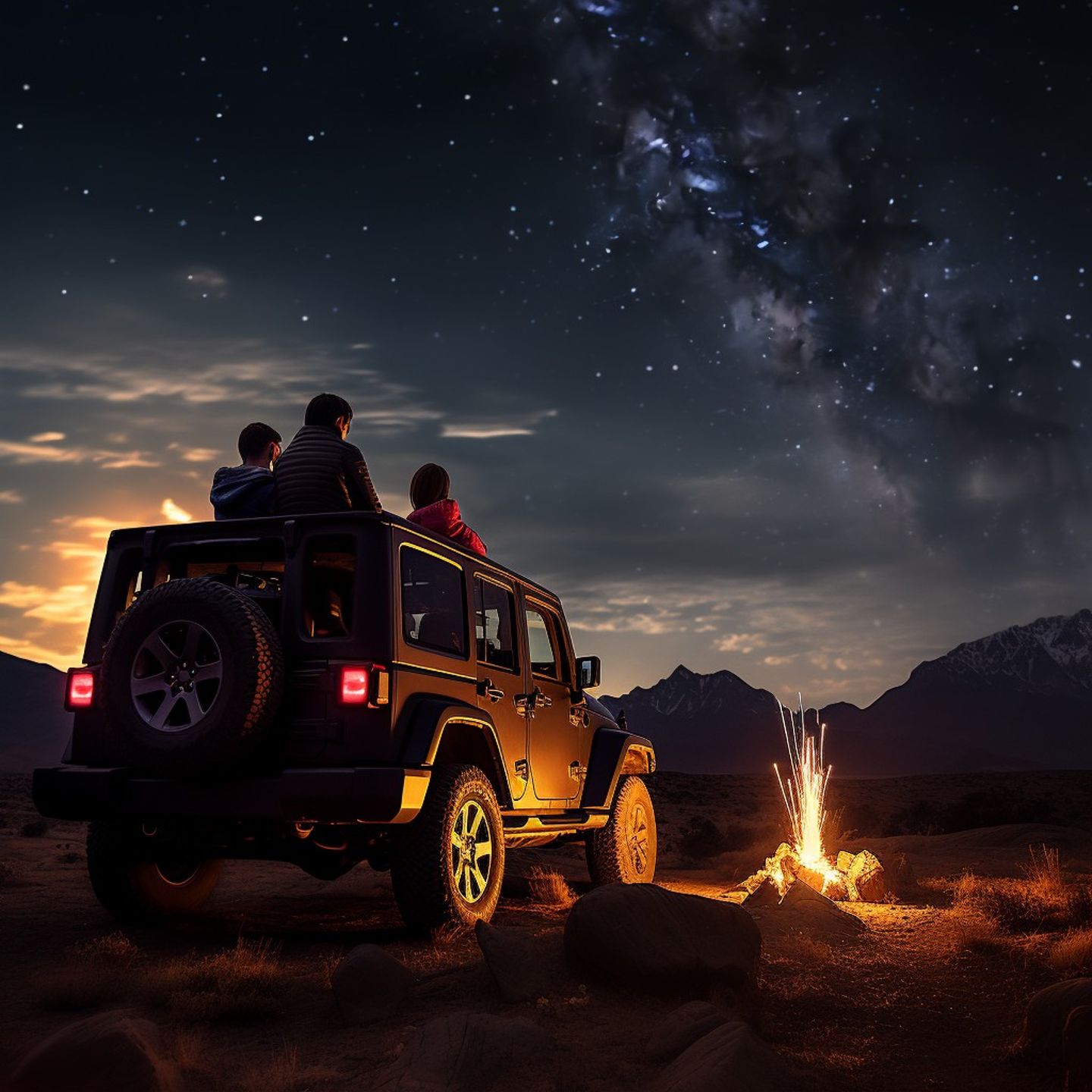  Private Stargazing and Jeep Experience