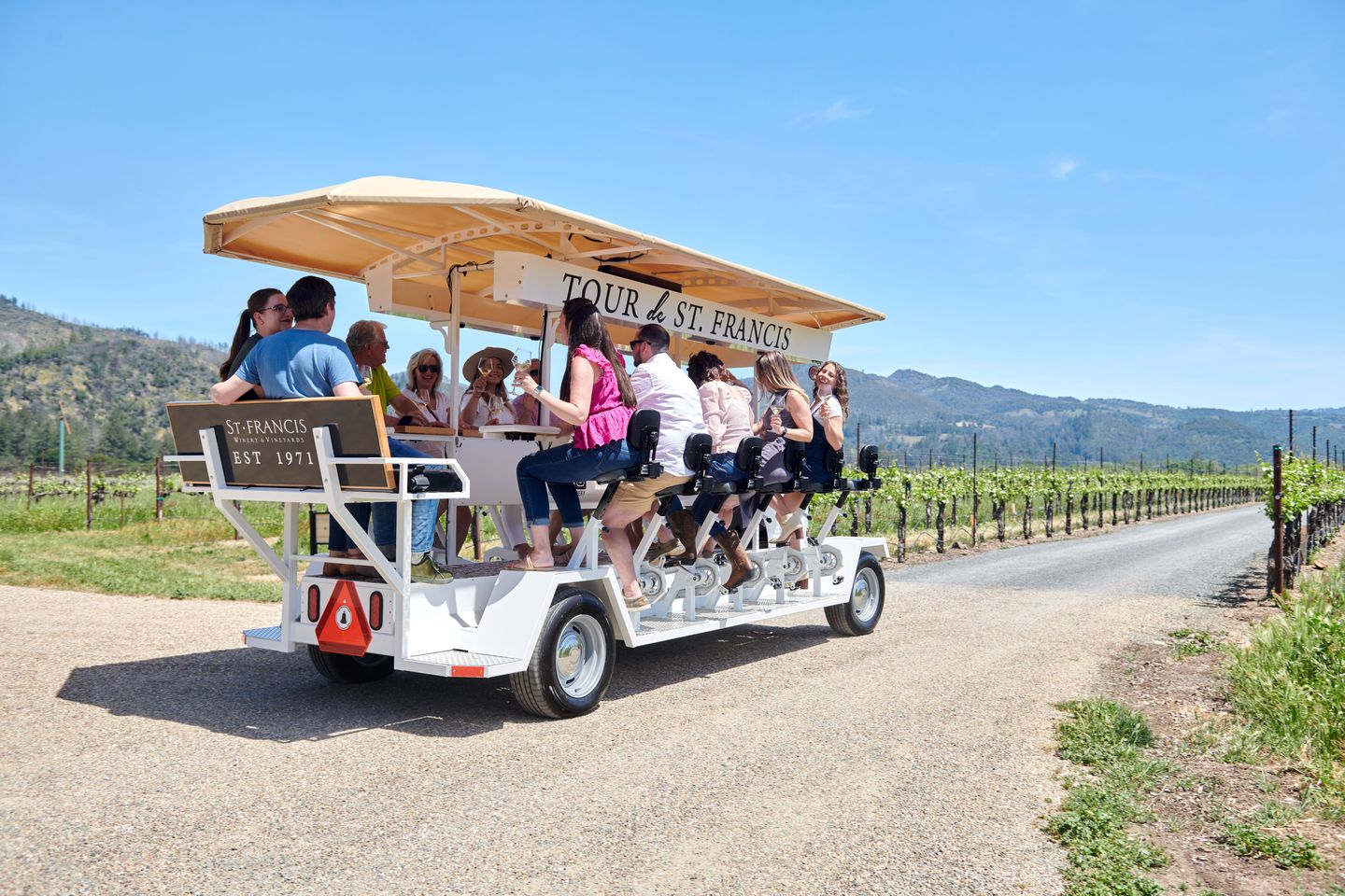 Trolley throught the valley