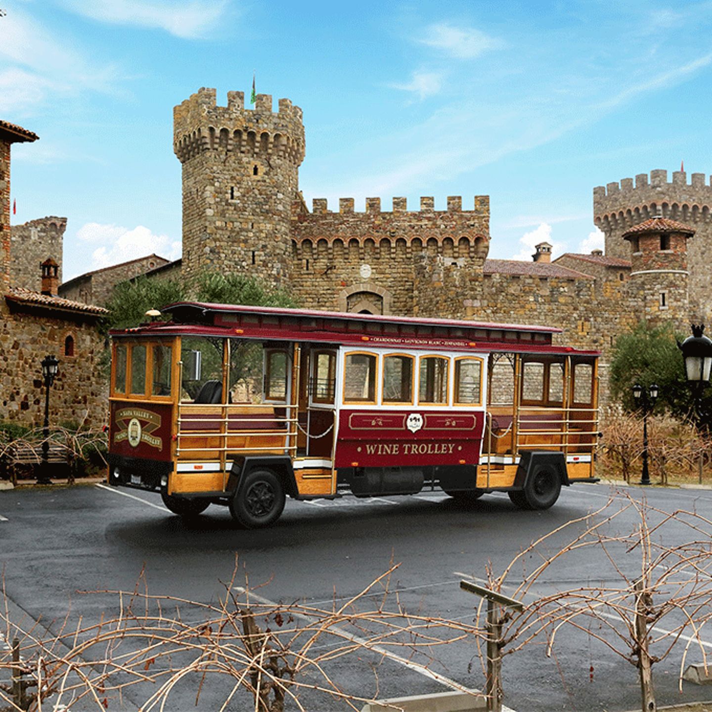 Trolley and Castle