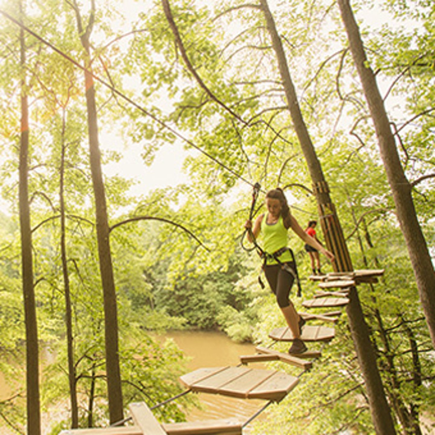 Treetop Adventure near Chicago