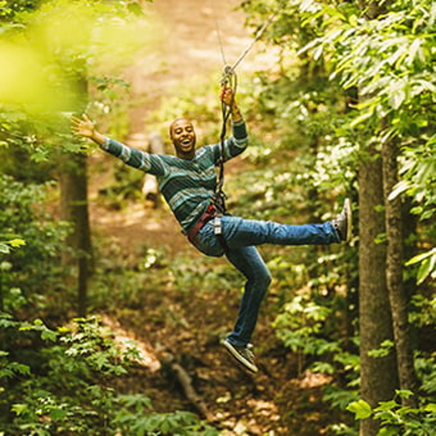 Ultimate Zip Line Adventure Course in Springfield, VA