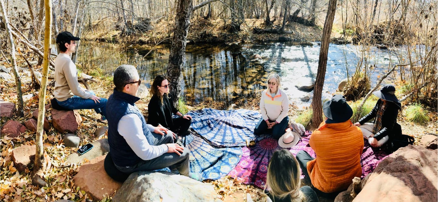 Outdoor Group Meditation