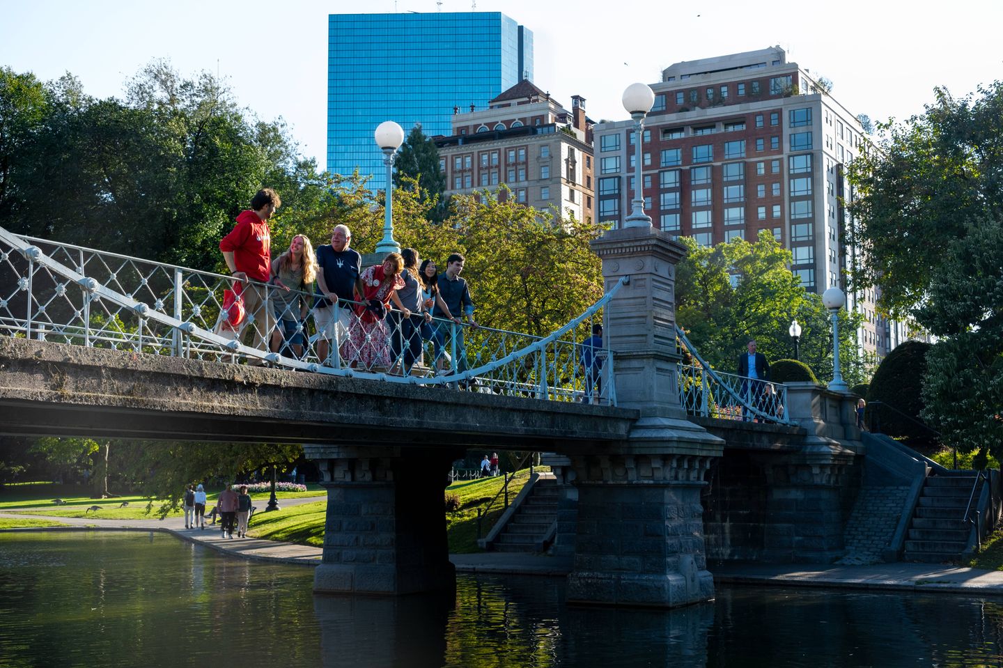 Group on bridge