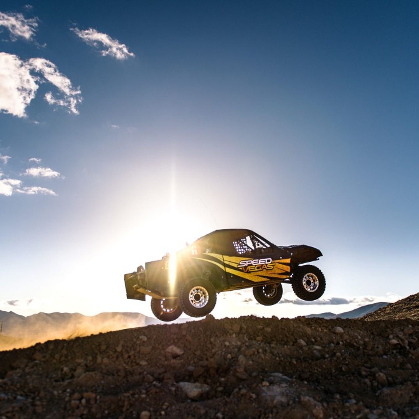 Truck off road