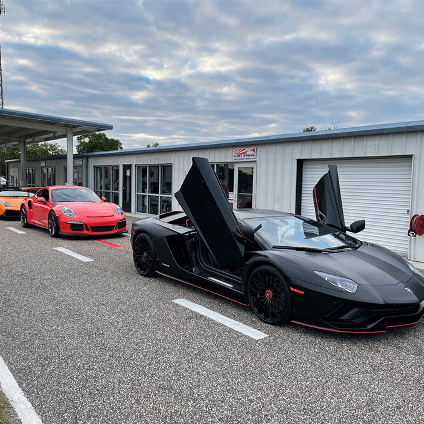 Lamborghini and Porsche