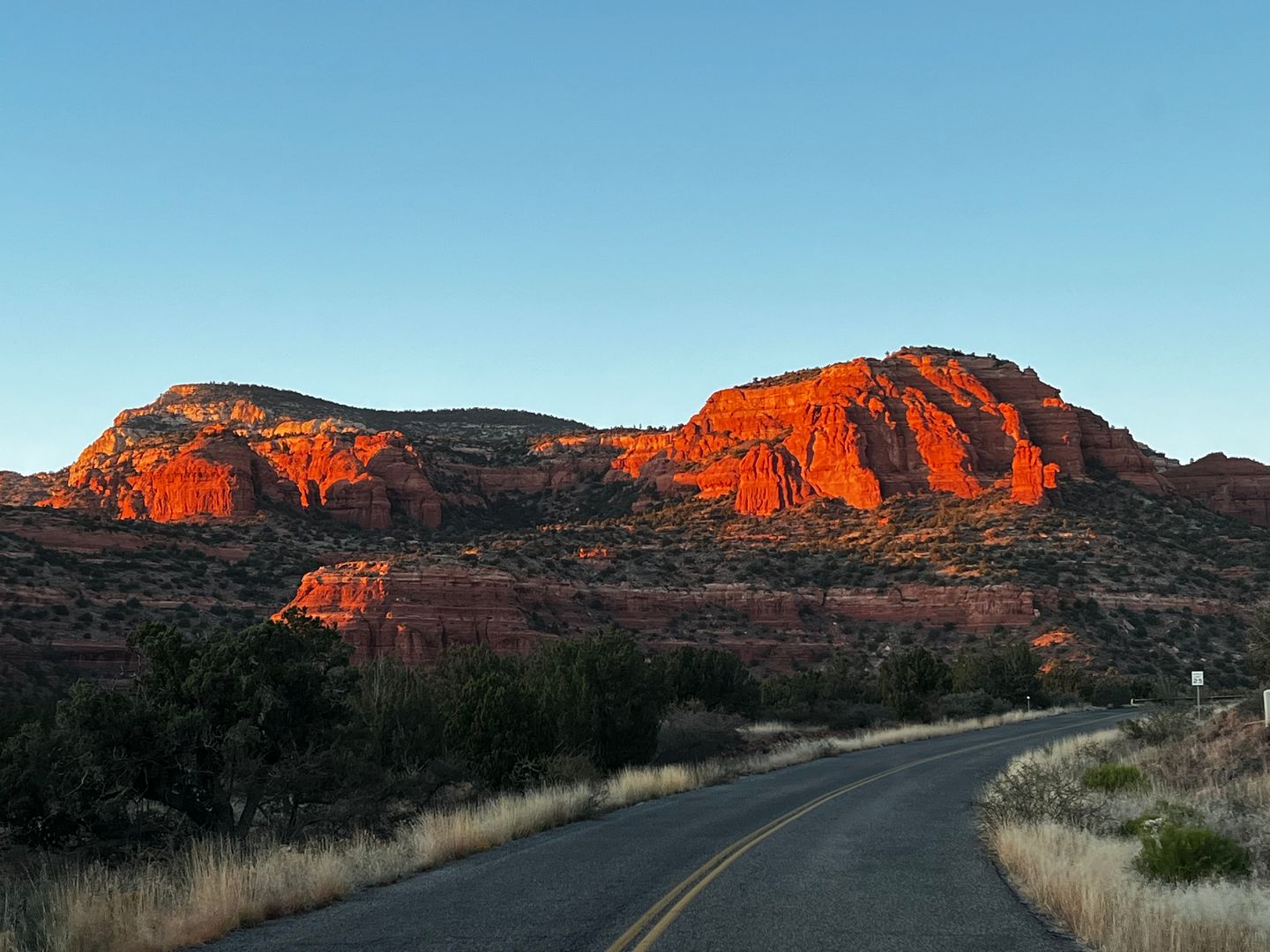 Red rocks