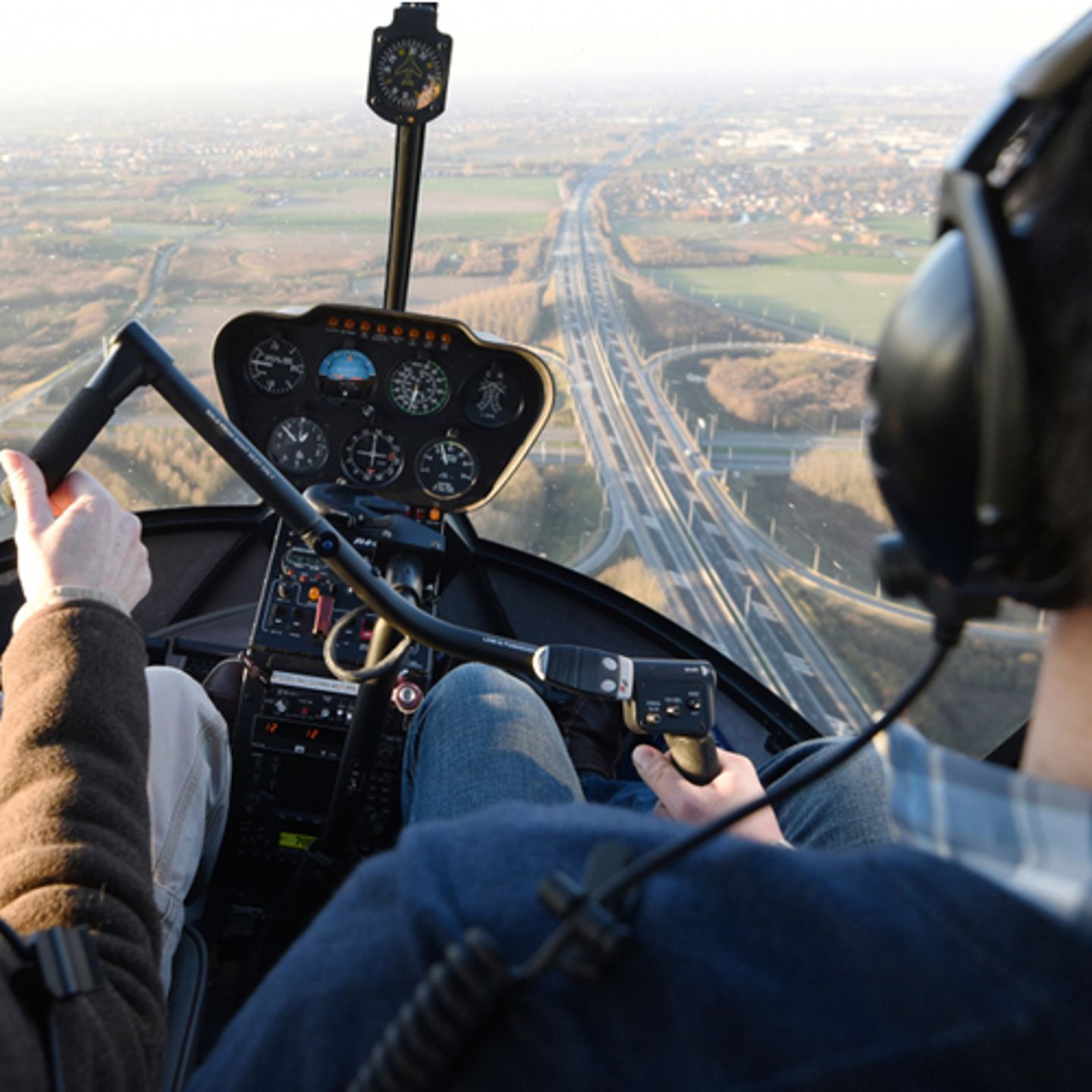 Amazing Views During Learn to Fly Experience in R44