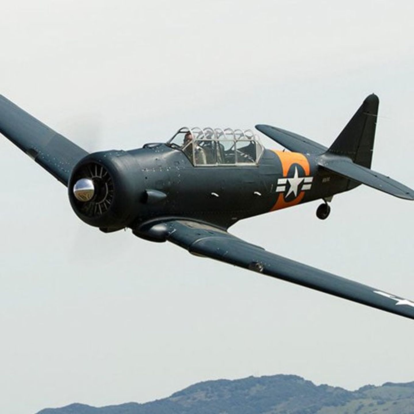 T6 Warbird Ride near San Francisco