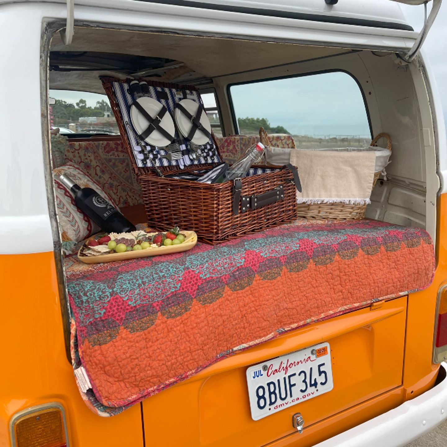Back of van