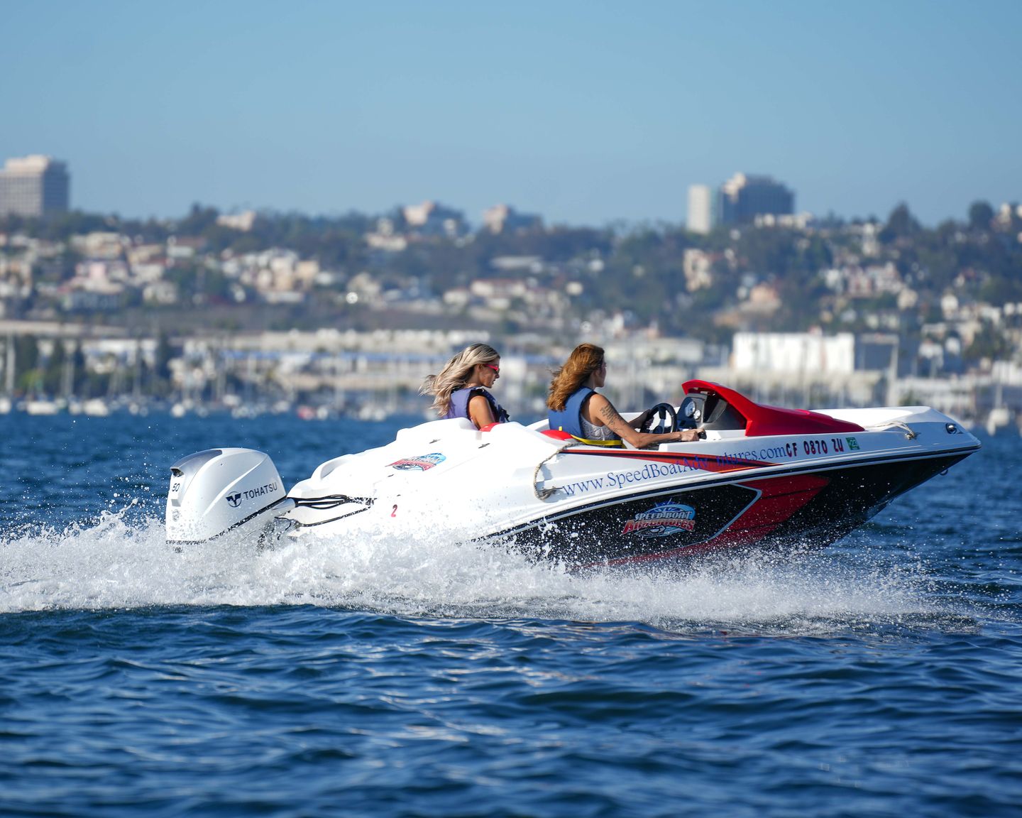Speed Boating in San Diego