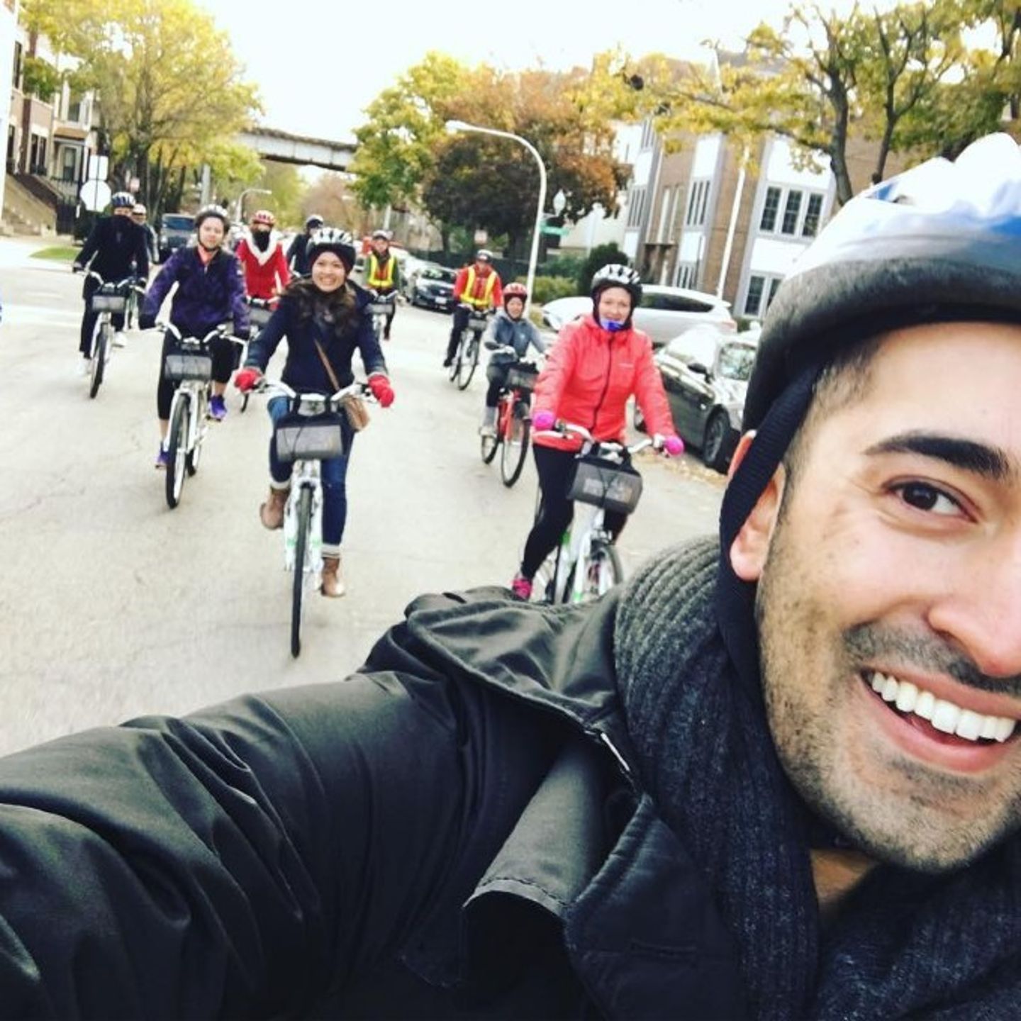 Selfie bike photo