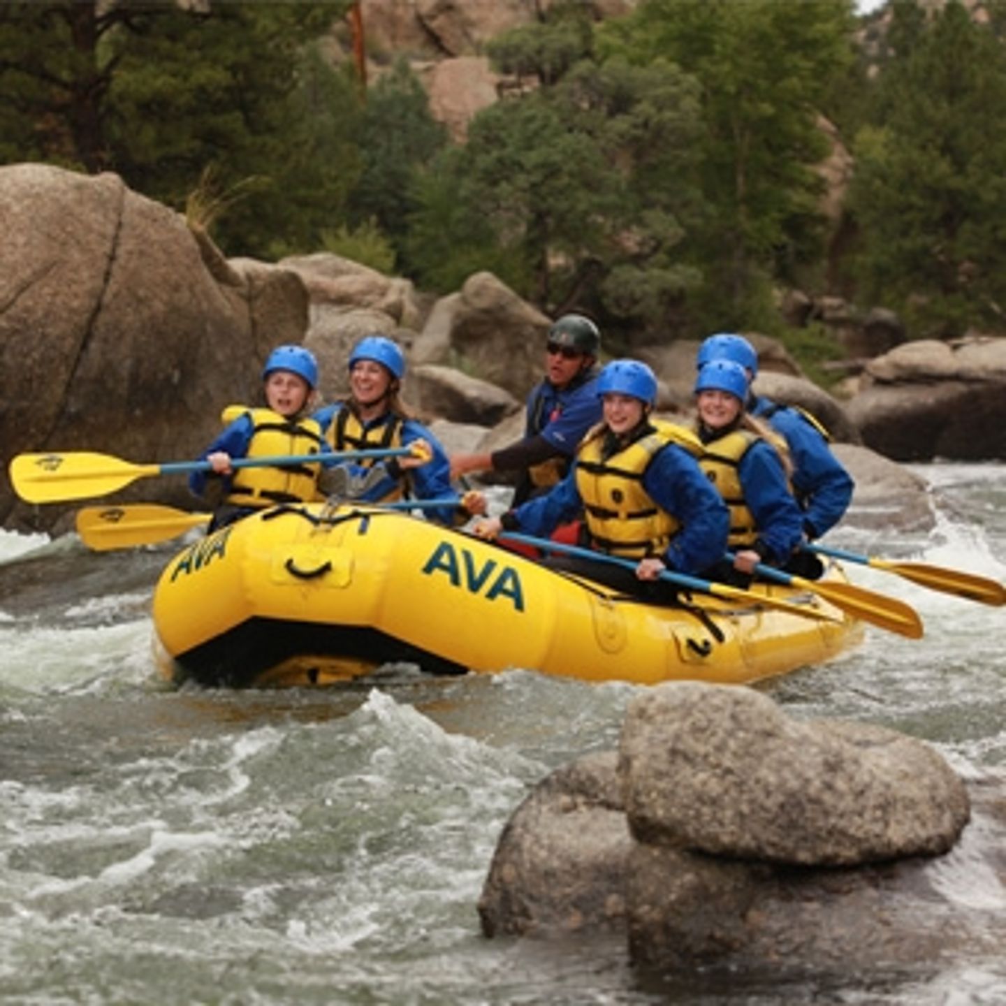 Whitewater Rafting Half Day Clear Creek Near Denver
