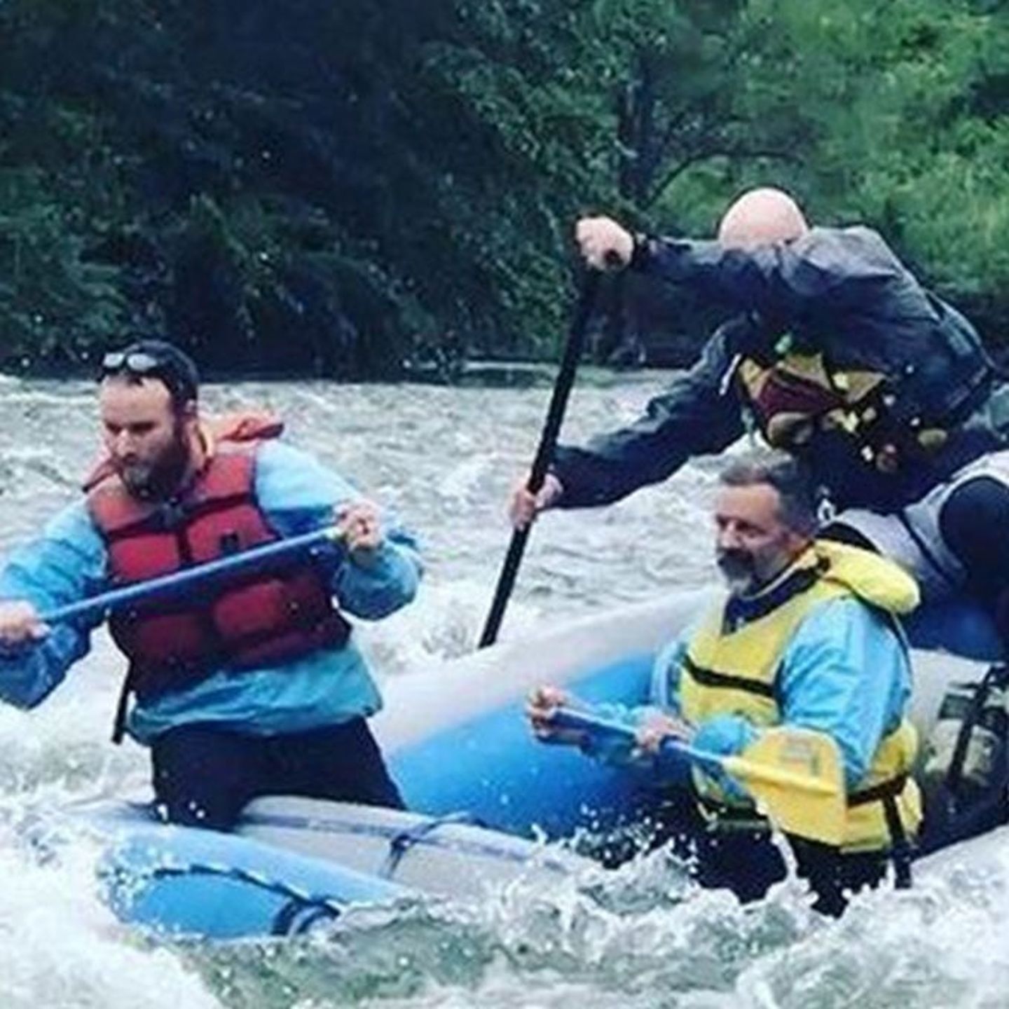 Group Whitewater Rafting