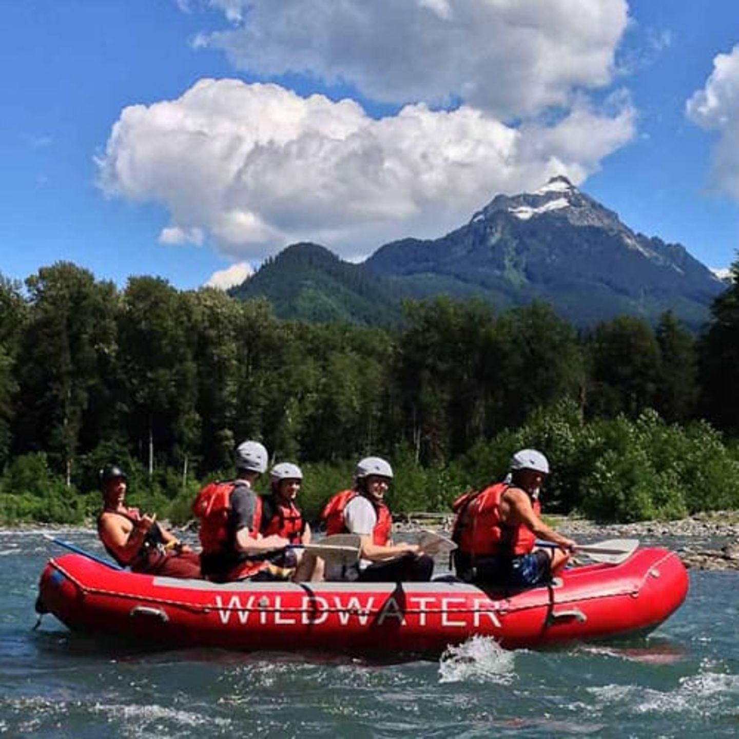 Raft the Whitewater of the Sauk River