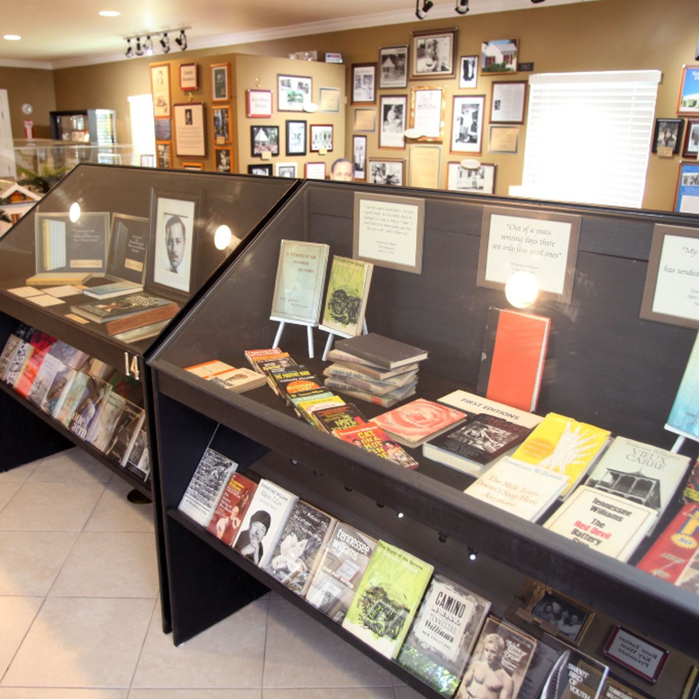 Books in museum