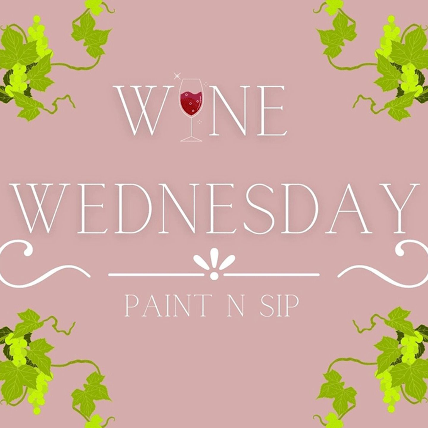 Wednesday Paint and Sip Class