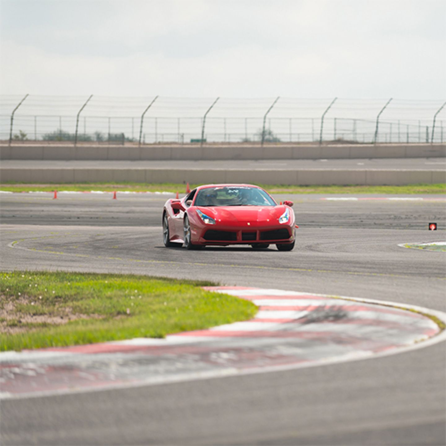 Race a Ferrari 488 GTB in Oklahoma