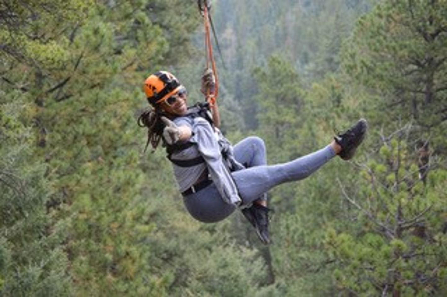 Ziplining
