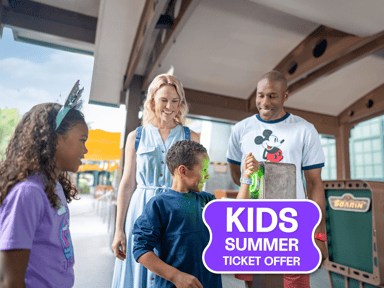 3-Day DISNEYLAND® Resort PARK HOPPER® Ticket with Lightning Lane Multi Pass Kids' Summer Offer