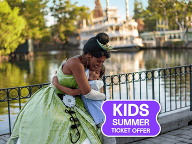 1-Day DISNEYLAND® Resort PARK HOPPER® Ticket - Kids’ Summer Offer