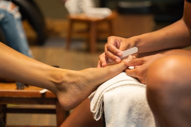 Luxurious Pedicure Experience at Bamboo Spa