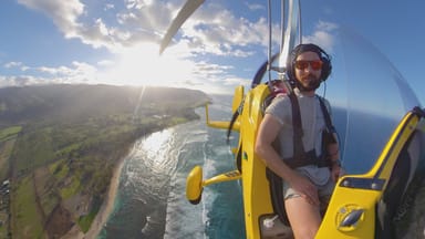 Learn to Fly a Gyroplane
