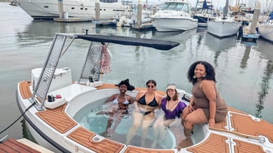 Private Hot Tub Boat Cruise on San Francisco Bay