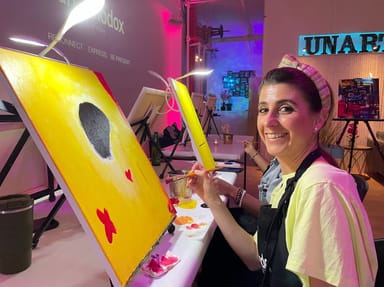 Urban Self-Portrait Painting Experience