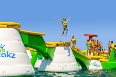 Wai Kai Lagoon and Floating Obstacle Course Half-Day Admission