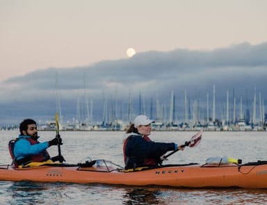 Full Moon Kayak Tour on Richardson Bay