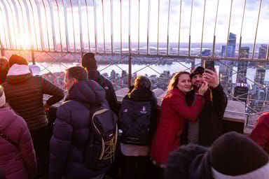 86th Floor Sunset Admission to the Empire State Building Observatory