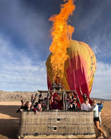 Sunrise Hot Air Balloon Ride Near Death Valley