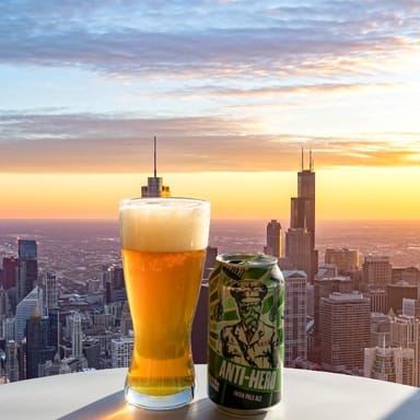 Prohibition Cocktail Tour and 360 Chicago Anytime Entry for Two