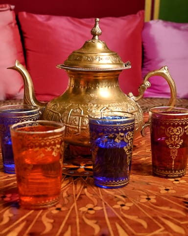 5-Course Dinner, Drinks, and Belly Dancing Show for Two at El Mansour