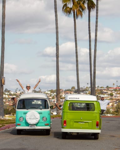 San Diego in Style: All-Inclusive Coastal Day Trip in a VW Bus