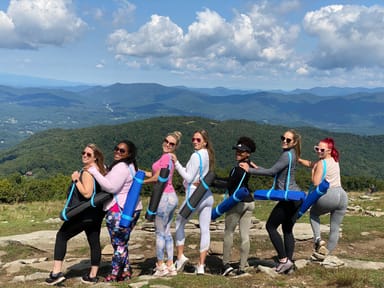 Yoga on the Mountain Hike