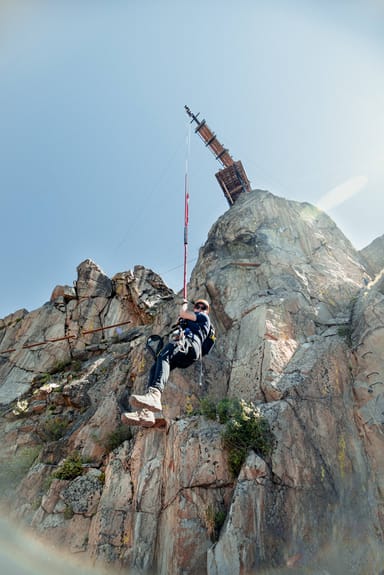 Mount Blue Sky Via Ferrata Adventure
