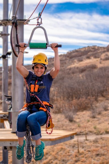 Thrilling Sky Trek Aerial Adventure Course