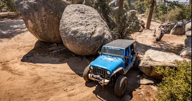 Intermediate Jeep Trail Adventure in Big Bear Lake