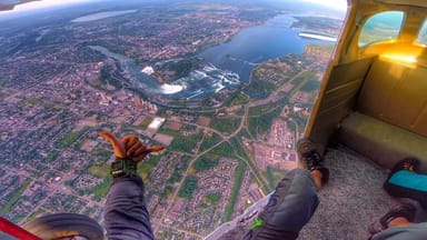 Tandem Skydive Over Niagara Falls