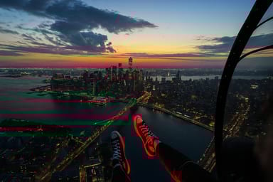 Doors-Off Helicopter Tour for Two: Private Flight Over the Brooklyn Bridge